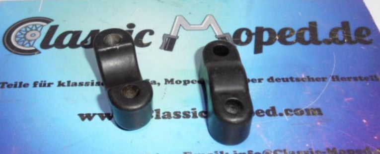 Original Zündapp KS80 Super Lenkerklemmen Satz 537-13.103 NEU - Classic-Moped