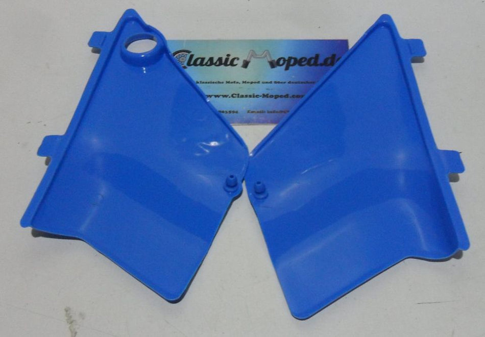 Honda HD02 MT 5 8 50 80 hell blau Seitendeckel Satz NEU - Classic-Moped