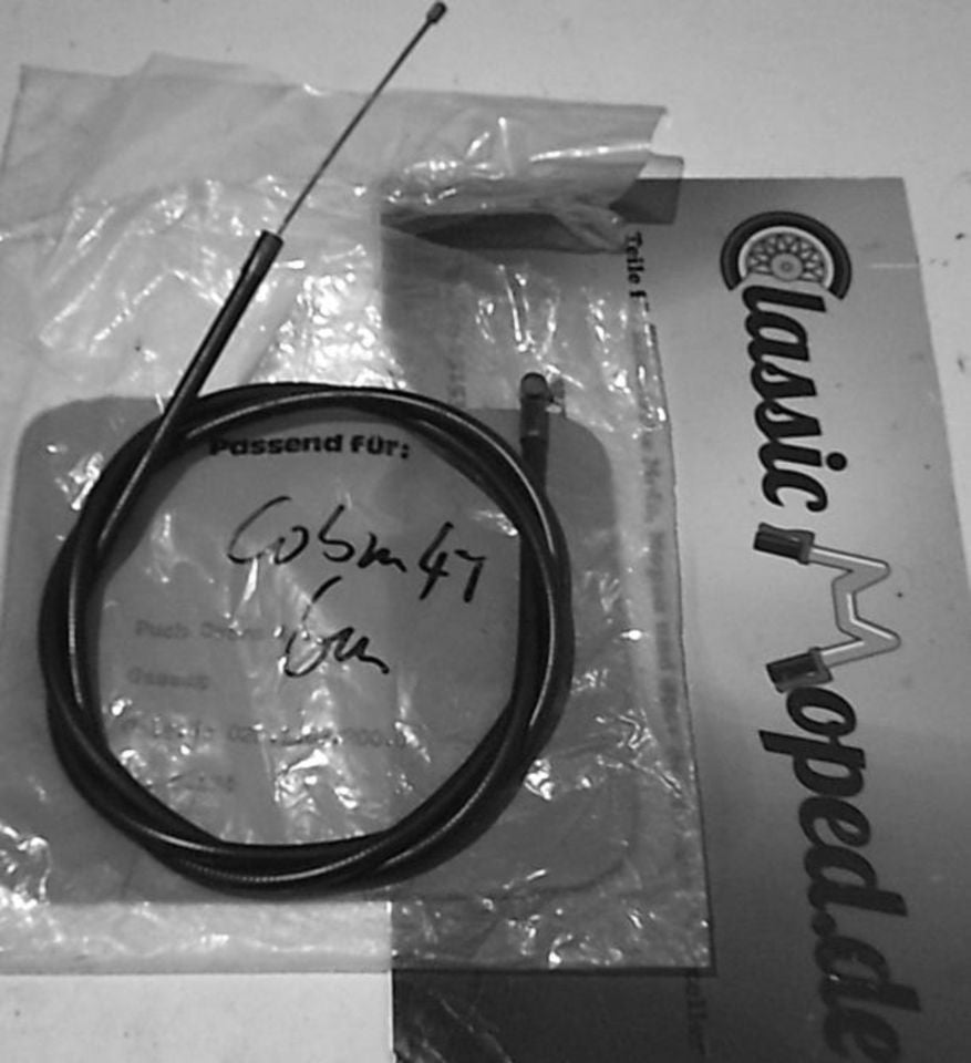 Gaszug passend für Puch Cobra 4 T / TL Mokick Kleinkraftrad NEU - Classic-Moped