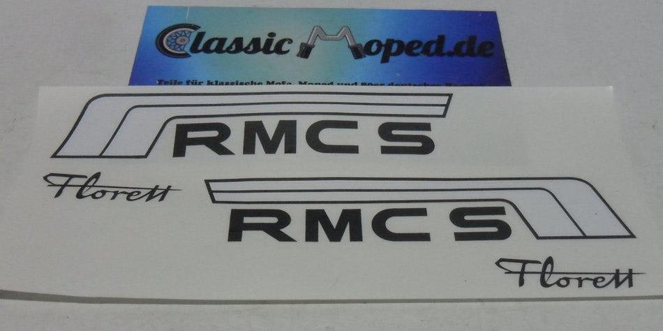 Kreidler RMC-S  Satz Aufkleber Decor Schriftzug Rahmen Seitendeckel 27.00.27 - Classic-Moped