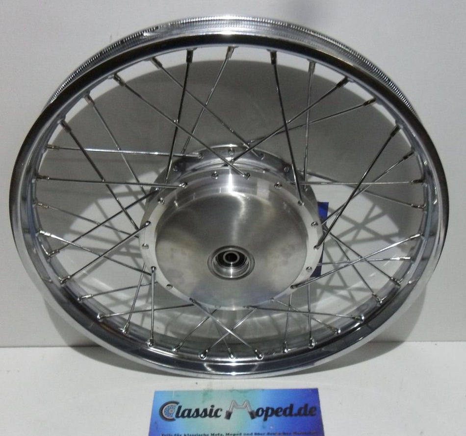 Passend für Zündapp KS50 517 Vorderrad Felge Speichenrad 150 NEU - Classic-Moped