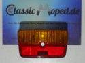 Rücklicht passend für Zündapp Mokick ZD GTS C 50 Rot Orange NEU - Classic-Moped
