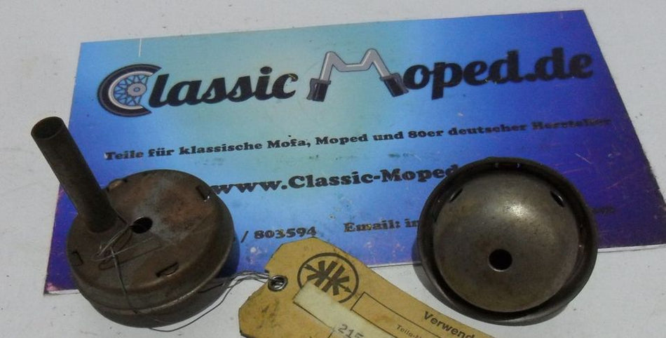 Original  Kreidler MF2 MP2 ab 76 Auspuff Einsatz 215.13.87a Neu - Classic-Moped