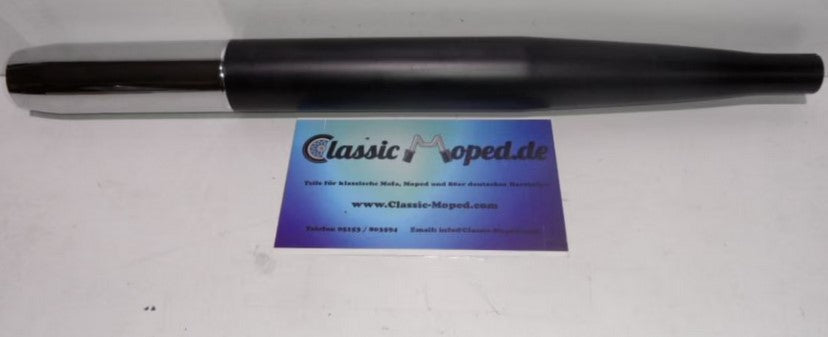 Auspuff Kreidler Flory Hercules Prima 28/60 Chrom schwarz NOS NEU - Classic-Moped