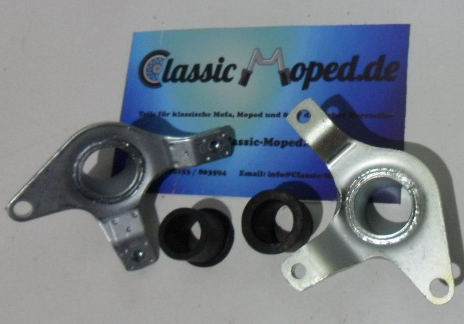 Zündapp Repro Motorhalter Set hinten 4 Teile GTS 529 C 50 NEU - Classic-Moped
