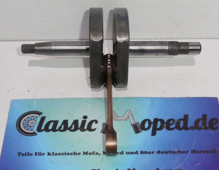 Original Zündapp 429 Kurzpleuel Kurbelwelle Motor 266 RAR NEU - Classic-Moped