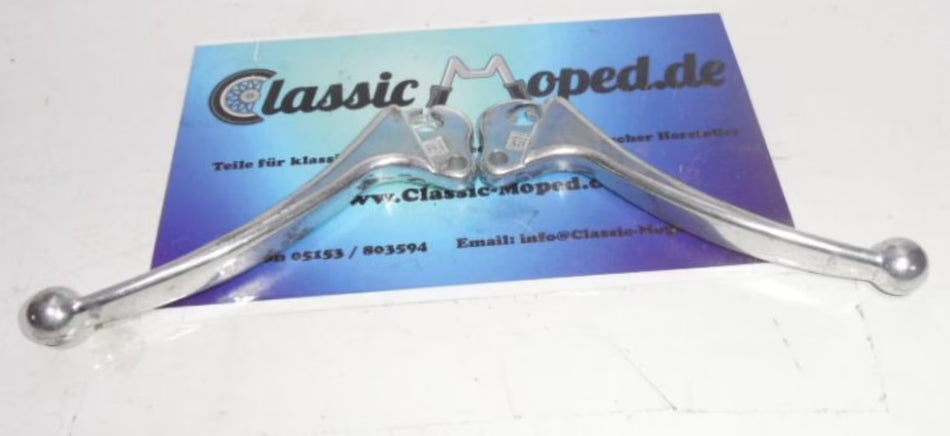Original Vespa Griffe Hebel Satz Bremse Kupplung PX 125 Alu NEU - Classic-Moped