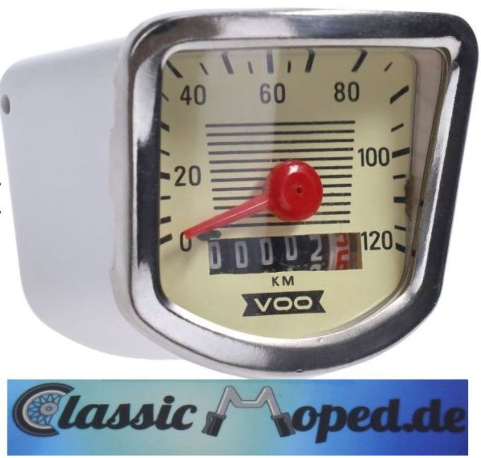 Nieren Tacho 120 km/h VDO Repro für Zündapp 517 KS 100 50 NEU - Classic-Moped