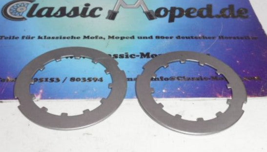 Innenlamellen Stahl Kupplungs Scheiben für Puch M50 NEU - Classic-Moped
