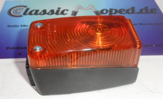 Eckiger Blinker Hercules KX5 Ultra CS GTS 50 KS80 Prüfzeichen NEU - Classic-Moped