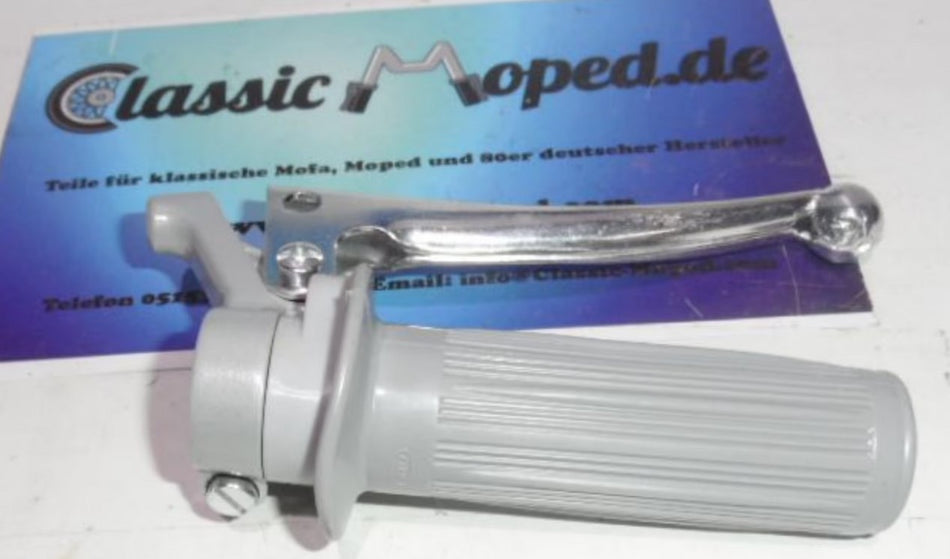 Gasgriff grau Hercules Kreidler MF MP Gasdrehgriff Mofa 25 NEU - Classic-Moped