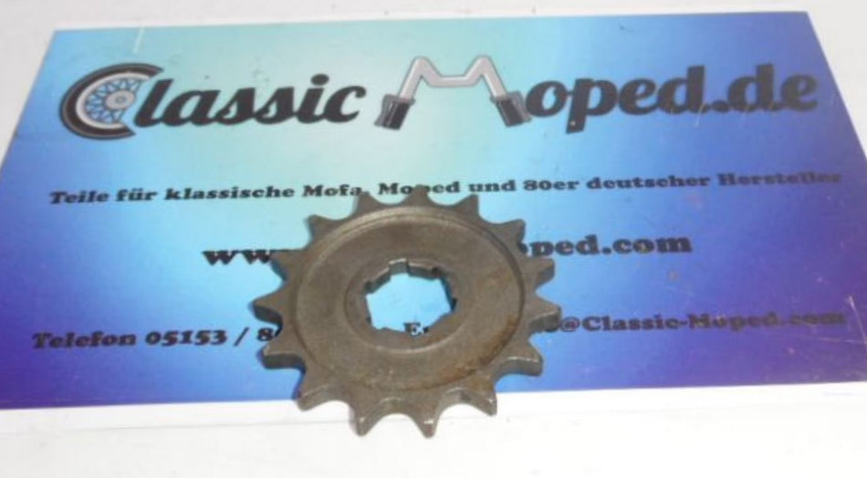 Ritzel 15 Zähne Kettenritzel DKW RT125 Kette 1/2 x 1/4 Krad NEU - Classic-Moped