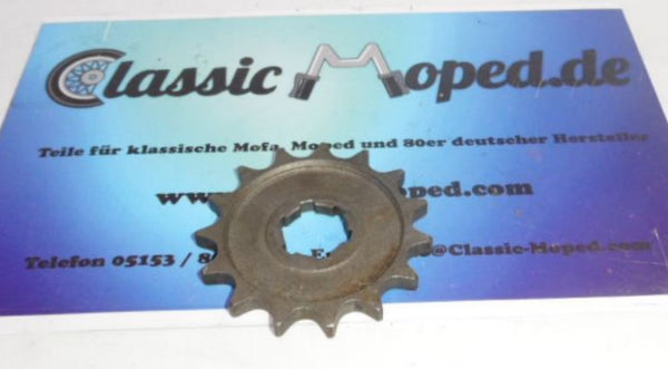 Ritzel 15 Zähne Kettenritzel DKW RT125 Kette 1/2 x 1/4 Krad NEU