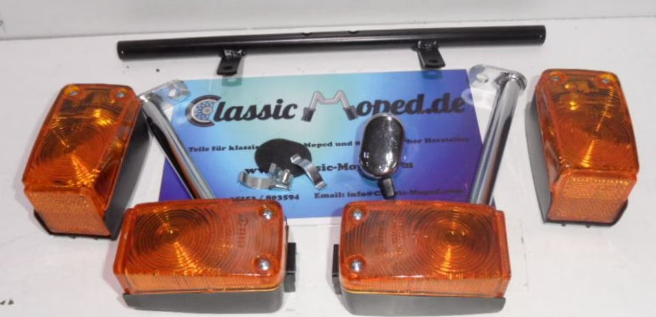 Blinker Halter schalter Set universal passend Zündapp GTS 529 NEU - Classic-Moped