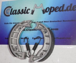 Passend für Zündapp ZX ZB 25  Aluräder Satz Bremsbeläge Bremsbacken  105x20 mm Neu