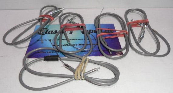 Satz Züge Bowdenzüge Hercules 505 Prima M 4 M 5 M2 Grau NEU - Classic-Moped