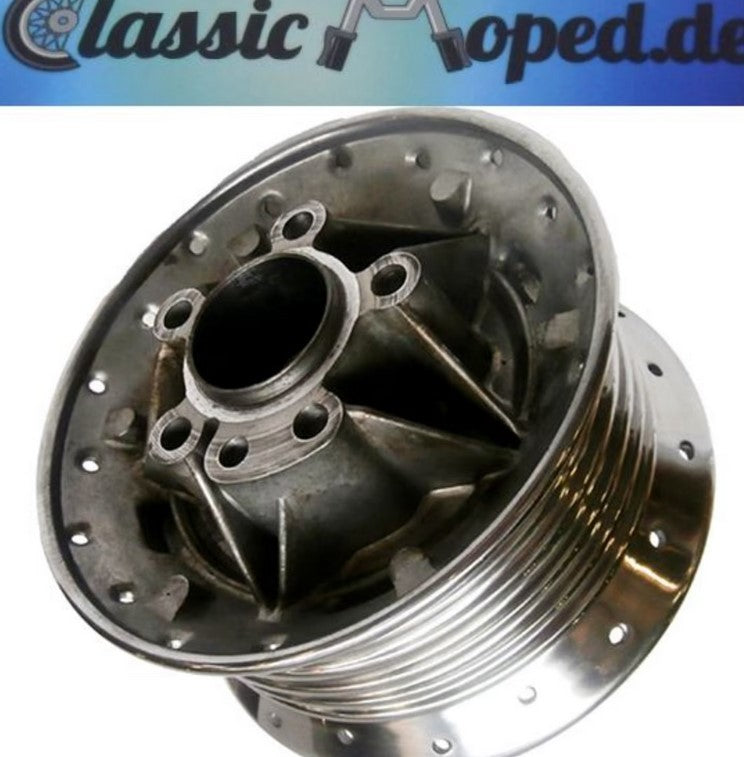 Voll Radnabe Puch Moped MS / MV / VS 50 Hinten und Vorn NEU - Classic-Moped
