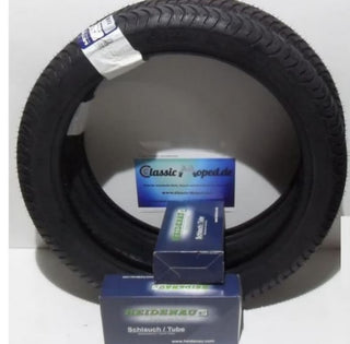 Satz Metzeler Reifen Zündapp KS80 Hercules Ultra Hi 3.00 NEU