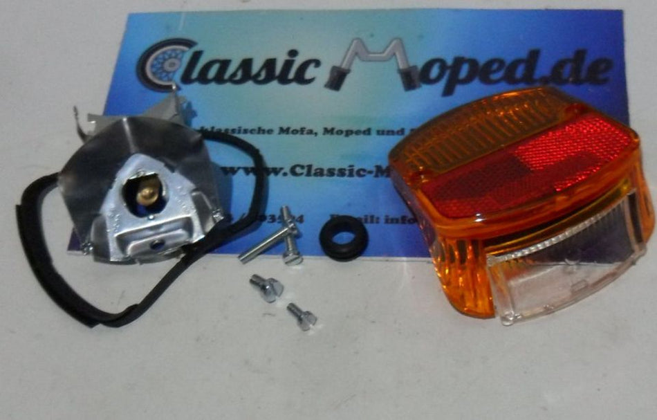 Rücklicht komplett Zündapp R- C50 Super Sportcombinette Repro NEU - Classic-Moped