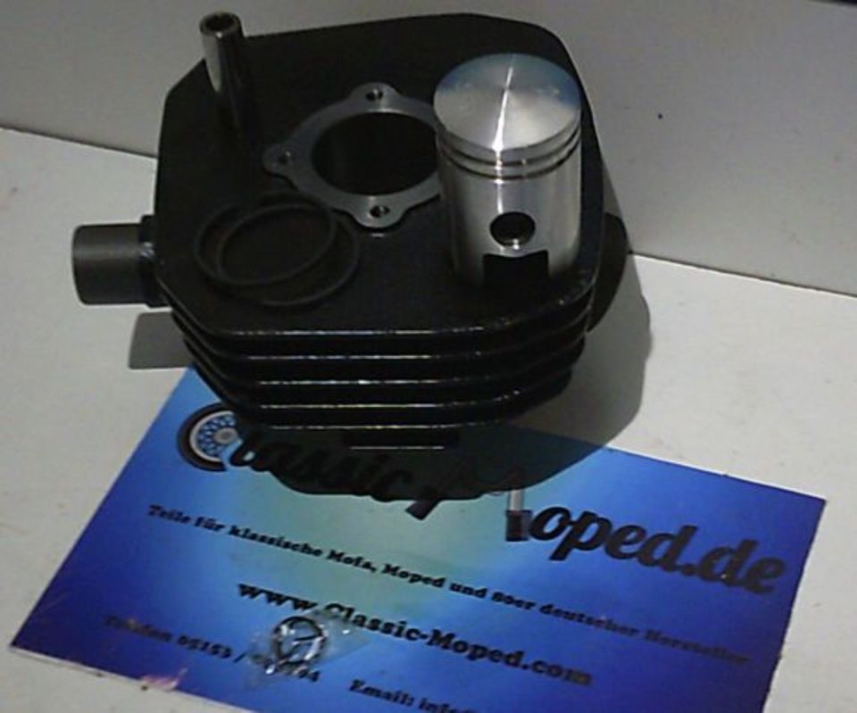 Tuning Zylinder Sachs 50/3 D EKF 12mm Bolzen 5,8 PS Hercules NEU - Classic-Moped