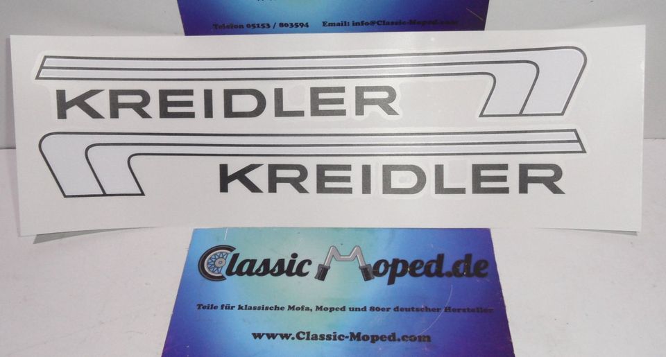 Kreidler Florett RMC-S5 K54 Tank Aufkleber Decor 77.81.43 /4 NEU - Classic-Moped