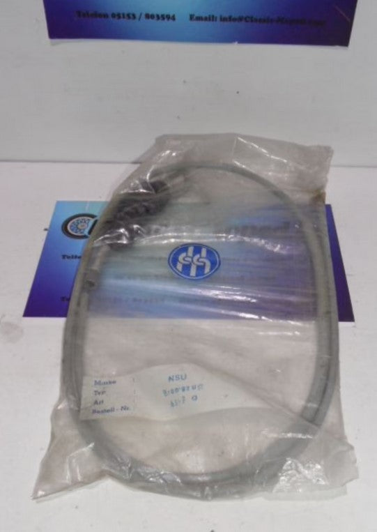 Bremszug hinten für NSU Roller 50 èr Jahre silber NOS NEU