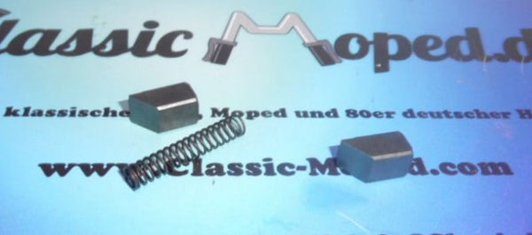 Satz Sperrklinken + Feder passend für Zündapp 50ccm GTS KS CS NEU