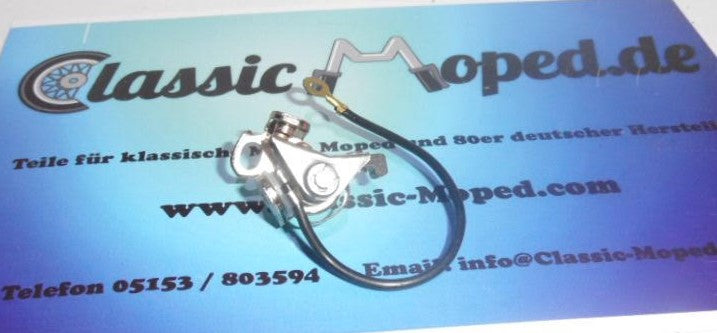 Zündkontakt  NEU passend für Zündapp 442 Kreidler MF MP Sachs 504 Bosch Zündung mit Kabel - Classic-Moped
