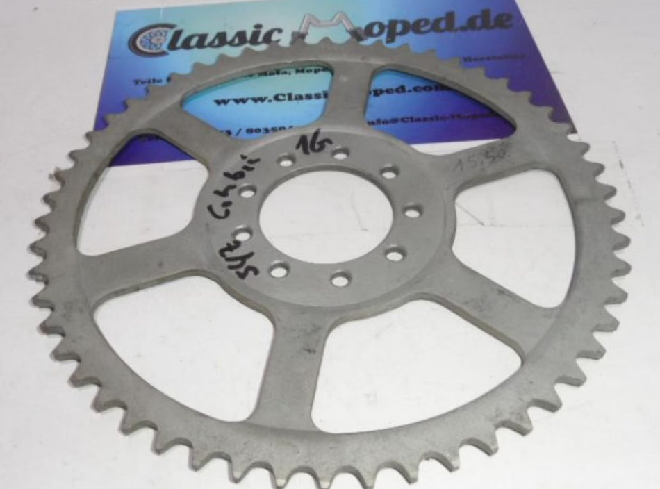 Kettenrad 54 Z passend für Zündapp Combinette 1 Gang NOS NEU - Classic-Moped