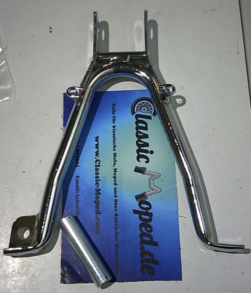 Repro Hauptständer Ständer für Zündapp KS80 Touring Chrom NEU - Classic-Moped