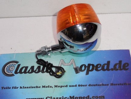 Mofa Moped KKR Blinker Chrom KTM Hercules Chopper mit Prüfz. NEU - Classic-Moped