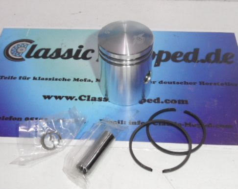 Kolben ILO Piano Motor Moped 38,0 mm 50ccm FP 50 komplett NEU - Classic-Moped