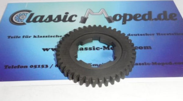 Original Sachs Motor 1001/5 1251/5A Schaltrad 1.Gang 46 +34Z NEU - Classic-Moped