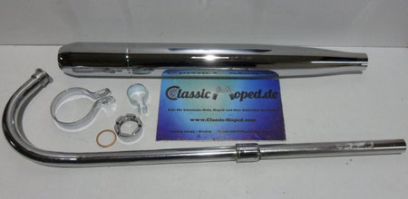 Rixe R503 Mofa Auspuff Anlage Sachs Motor 50/3D 3 Gang NEU - Classic-Moped