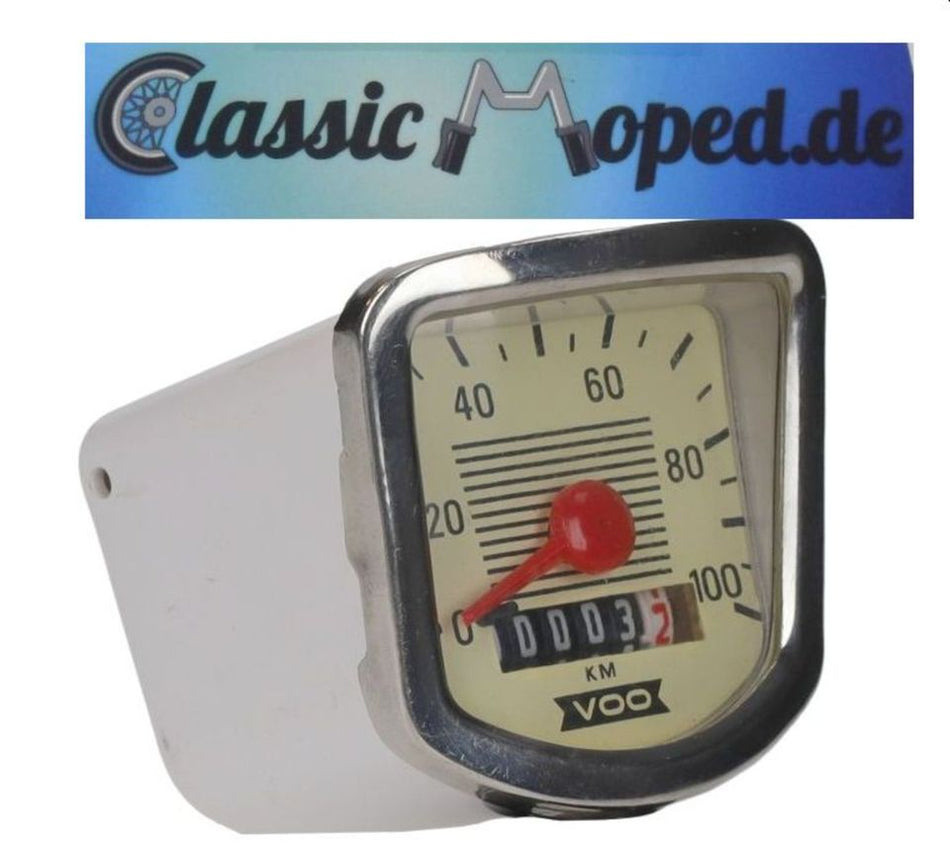 Nieren Tacho 100 km/h VDO Repro für Zündapp 517 KS 100 50 NEU - Classic-Moped