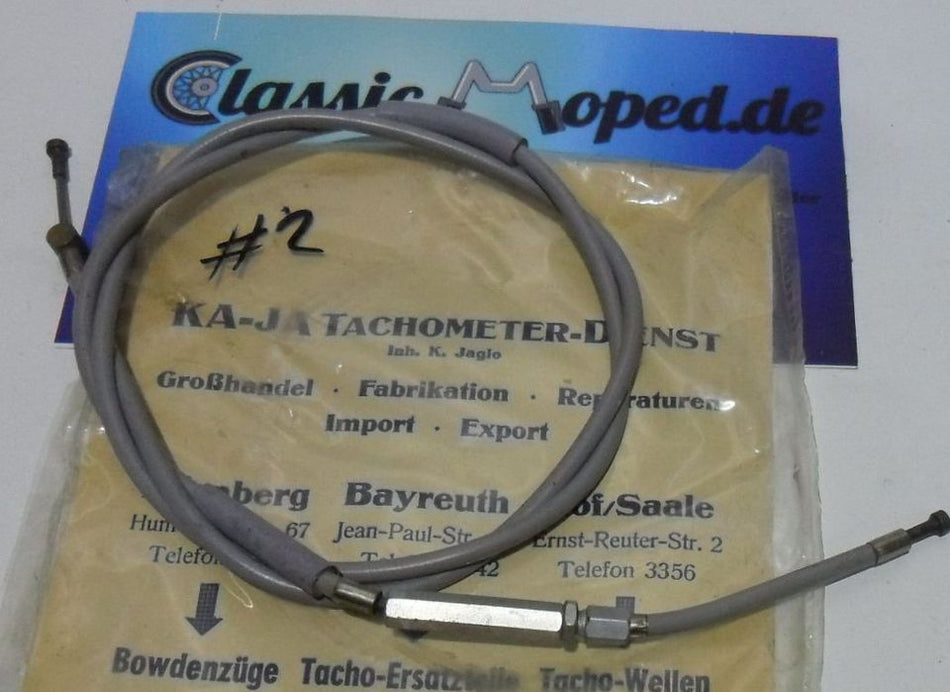 Kreidler K 54 Oldtimer Moped Bowdenzug Bremszug vorn grau NOS NEU - Classic-Moped