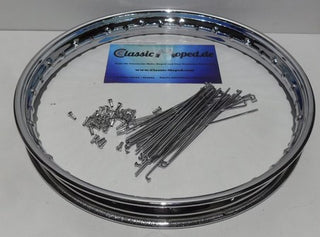 Neue Felge Speichen 17 x 1,5 Kreidler Florett RS Leleu Nabe NEU