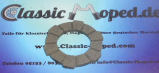 Kupplungslamelle Reibscheibe dick 4,2mm Sachs 504+505 Motor NEU - Classic-Moped