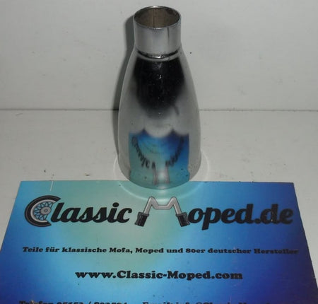65mm Auspuff Zigarre Endstück KKR DKW NSU 50èr Jahre NOS NEU - Classic-Moped