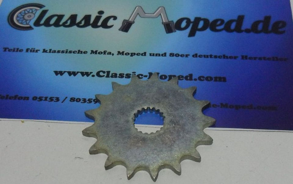 Garelli Europed Bonanza Ritzel Kettenrad 17 Zähne gr. Welle NEU - Classic-Moped