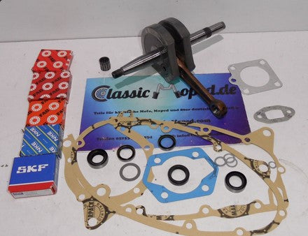 Umrüst Satz Kurzpleuel Langpleuel Kurbelwelle passend Zündapp NEU - Classic-Moped