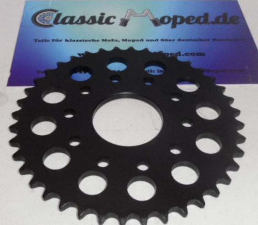 Kettenrad für Puch Monza 6SL Magnesiumrad - 633-40 40 Zähne NEU - Classic-Moped