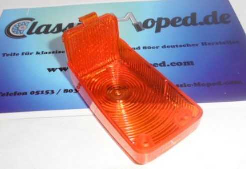 Blinkerkappe Blinlkerglas Repro für ULO 255 Kreidler Hercules NEU - Classic-Moped