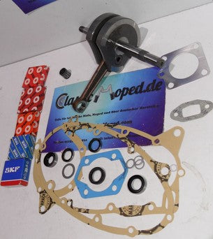 Umrüst Satz Kurzpleuel Langpleuel Kurbelwelle passend Zündapp NEU - Classic-Moped