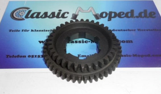 Original Sachs Motor 1001/5 1251/5A Schaltrad 1.Gang 46 +34Z NEU - Classic-Moped