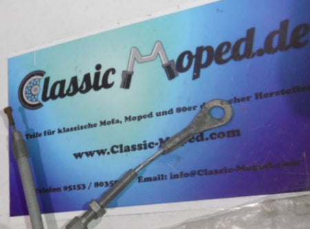 Bremszug hinten für NSU Roller 50 èr Jahre grau Ringöhse NOS NEU - Classic-Moped