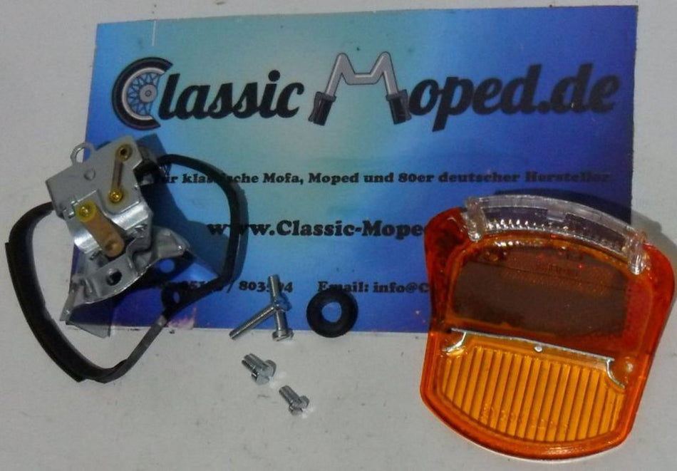 Rücklicht komplett Zündapp R- C50 Super Sportcombinette Repro NEU - Classic-Moped