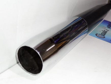 Auspuff Kreidler Flory Hercules Prima 28/60 Chrom schwarz NOS NEU - Classic-Moped