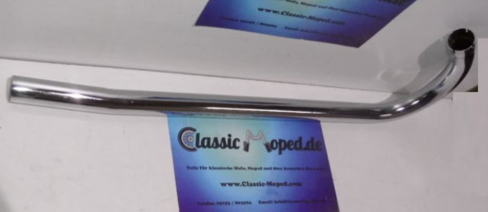 Auspuff Krümmer Victoria Vicky 4 mit Frankfurter Topf Moped NEU - Classic-Moped