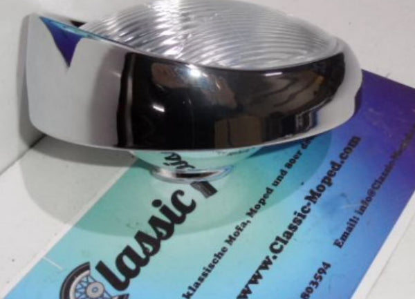 Scheinwerfer Puch M50 Racing ZKW Lampe Schirmchen 130/150 NEU - Classic-Moped